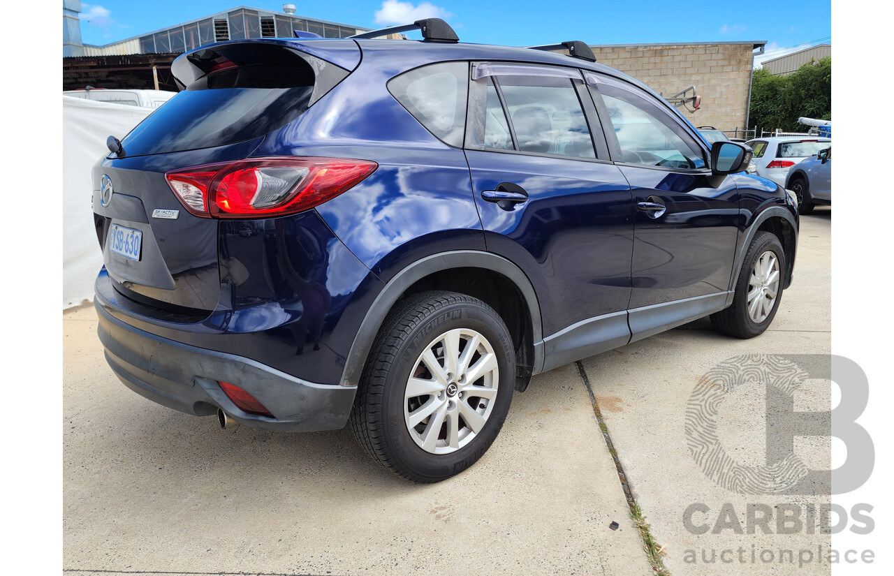 3/2013 Mazda Cx-5 MAXX Sport (4x4) MY13 4d Wagon Blue 2.2L