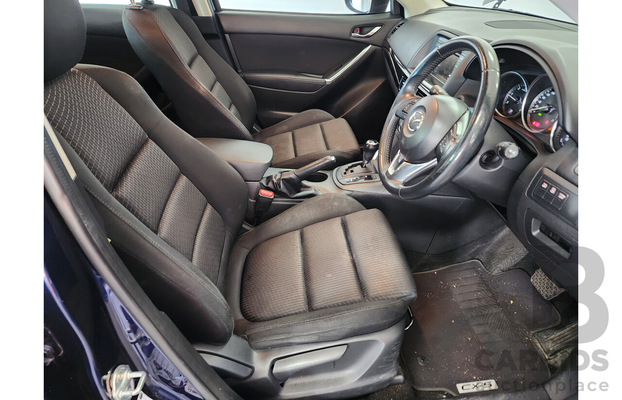3/2013 Mazda Cx-5 MAXX Sport (4x4) MY13 4d Wagon Blue 2.2L