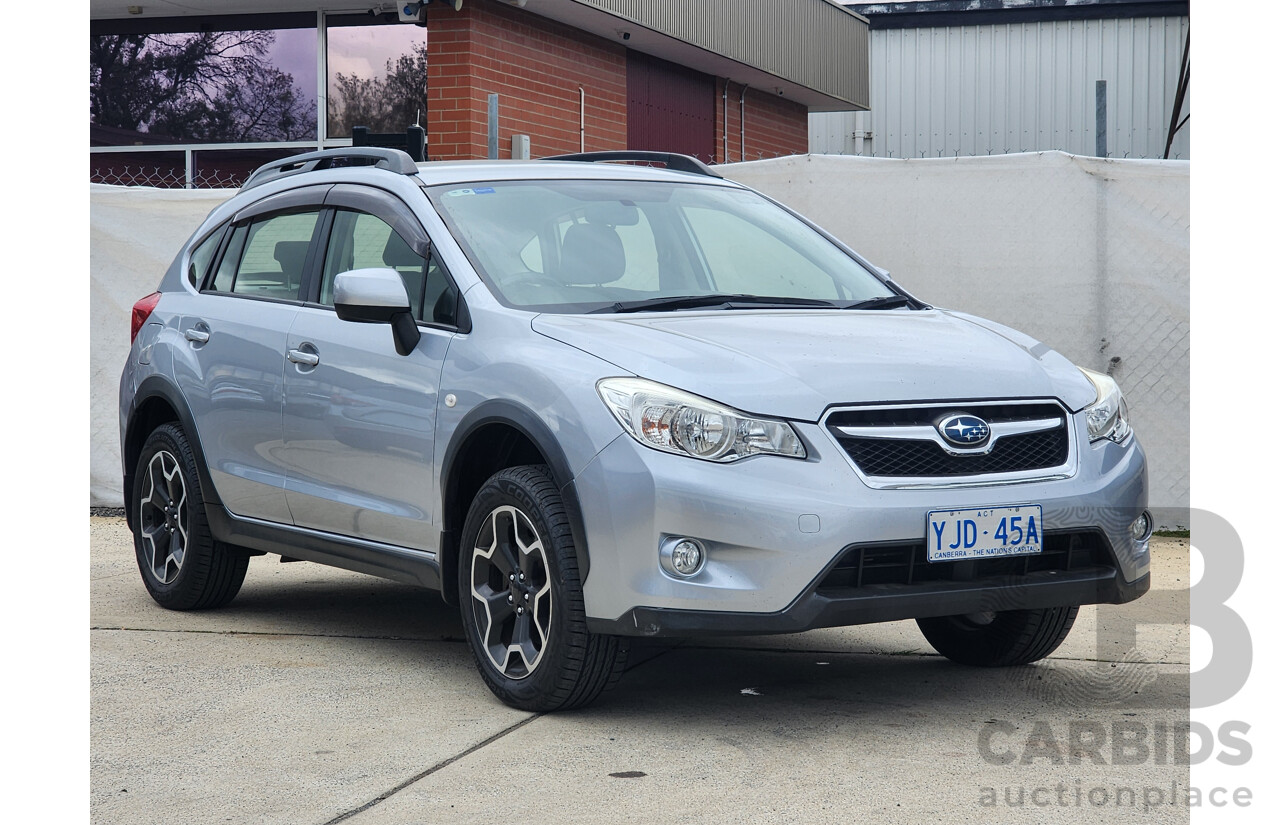 10/2012 Subaru XV 2.0i  4d Wagon Silver 2.0L