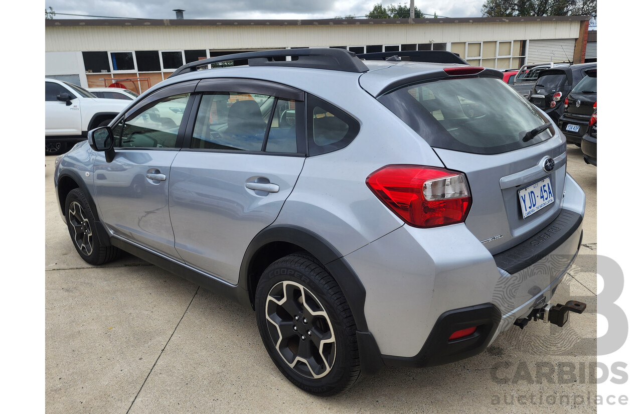 10/2012 Subaru XV 2.0i  4d Wagon Silver 2.0L
