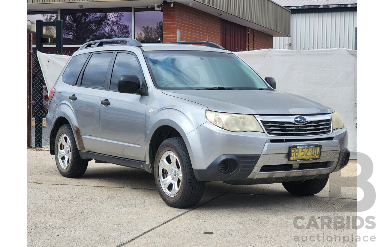 5/2009 Subaru Forester X MY09 4d Wagon Silver 2.5L