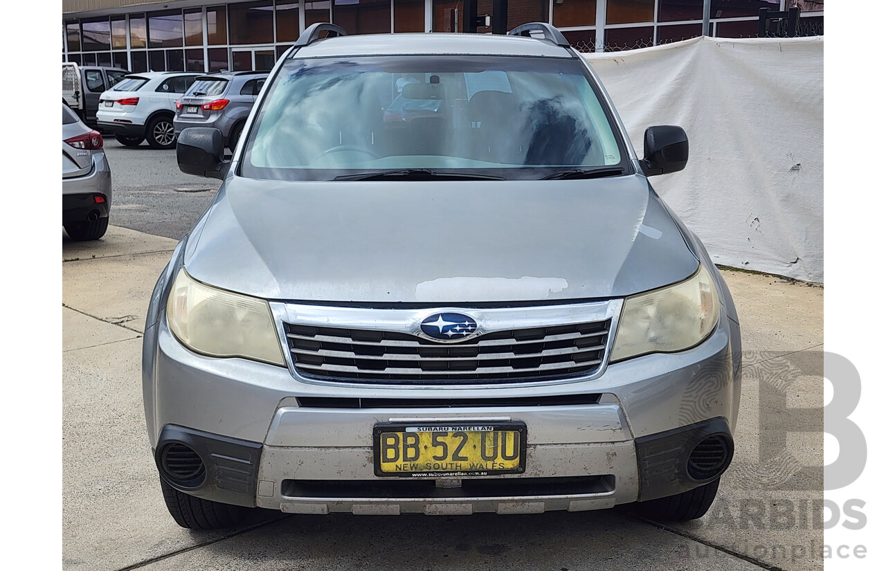 5/2009 Subaru Forester X MY09 4d Wagon Silver 2.5L