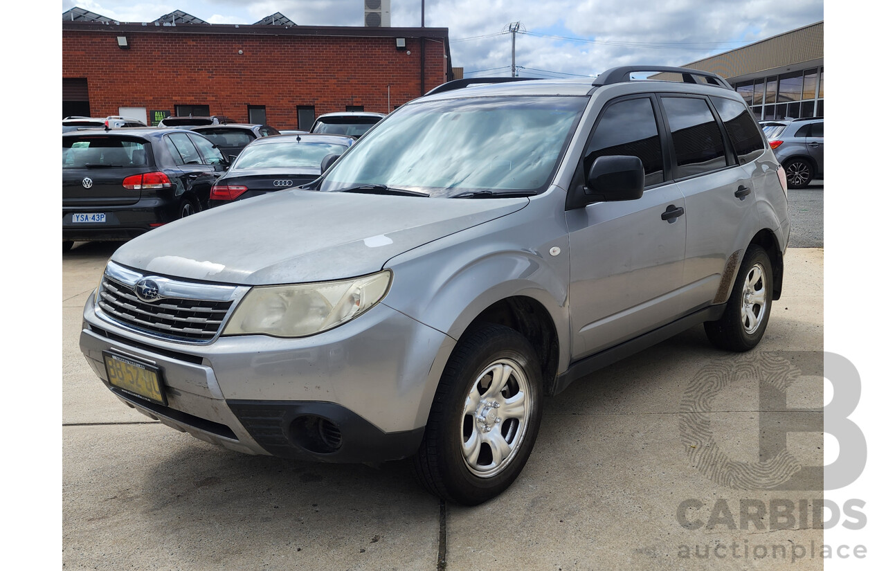 5/2009 Subaru Forester X MY09 4d Wagon Silver 2.5L