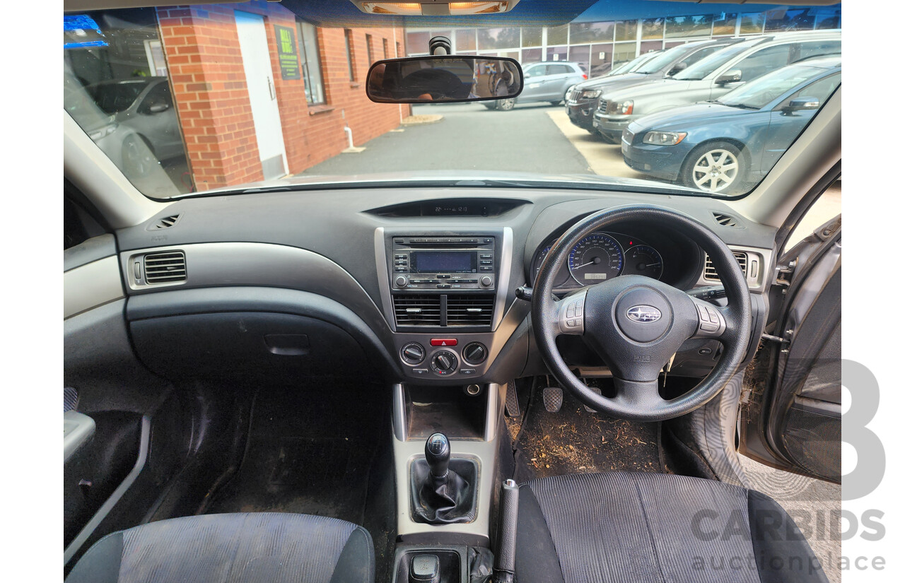 5/2009 Subaru Forester X MY09 4d Wagon Silver 2.5L