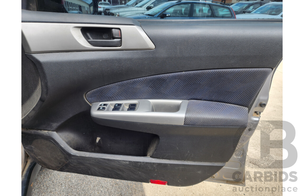 5/2009 Subaru Forester X MY09 4d Wagon Silver 2.5L