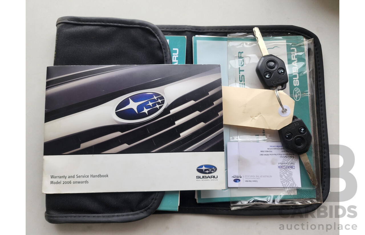 5/2009 Subaru Forester X MY09 4d Wagon Silver 2.5L