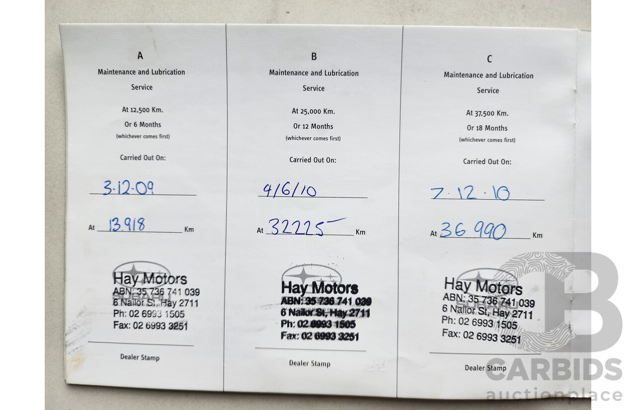 5/2009 Subaru Forester X MY09 4d Wagon Silver 2.5L