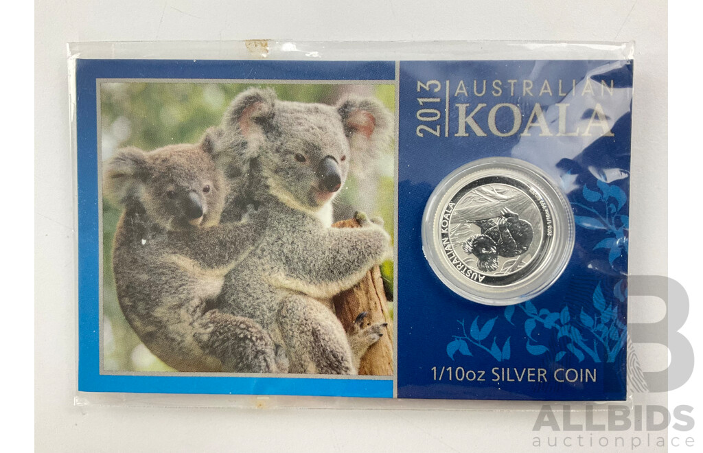 Australian 2013 Perth Mint Fine Silver Koala