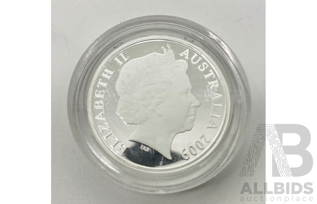 Australian 2009 60th Anniversary Australian Citizenship Silver $1 Coin..