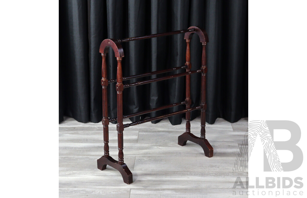 Antique Pine Towel Rail