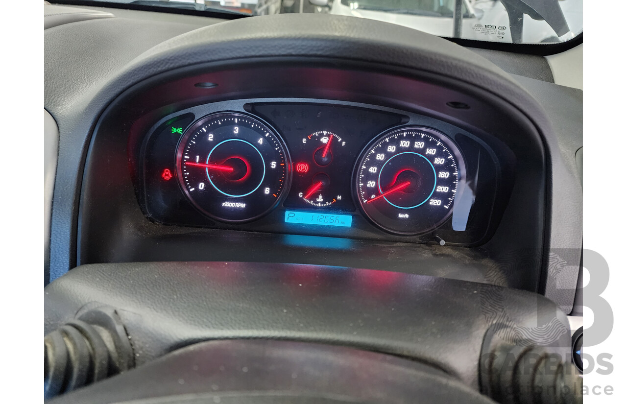 9/2012 Holden Captiva 7 SX (fwd) CG SERIES II 4d Wagon Black 2.2L