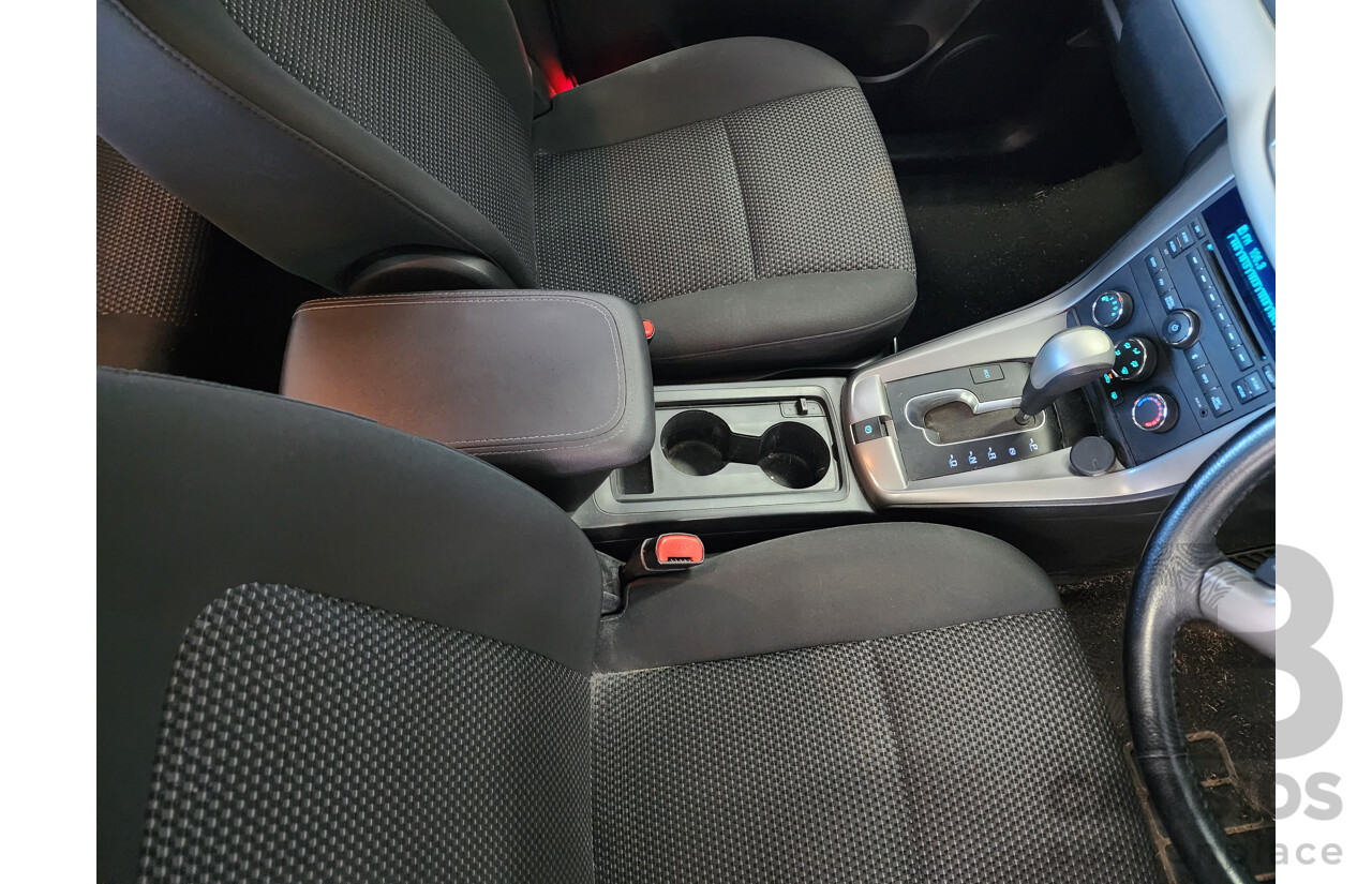 9/2012 Holden Captiva 7 SX (fwd) CG SERIES II 4d Wagon Black 2.2L