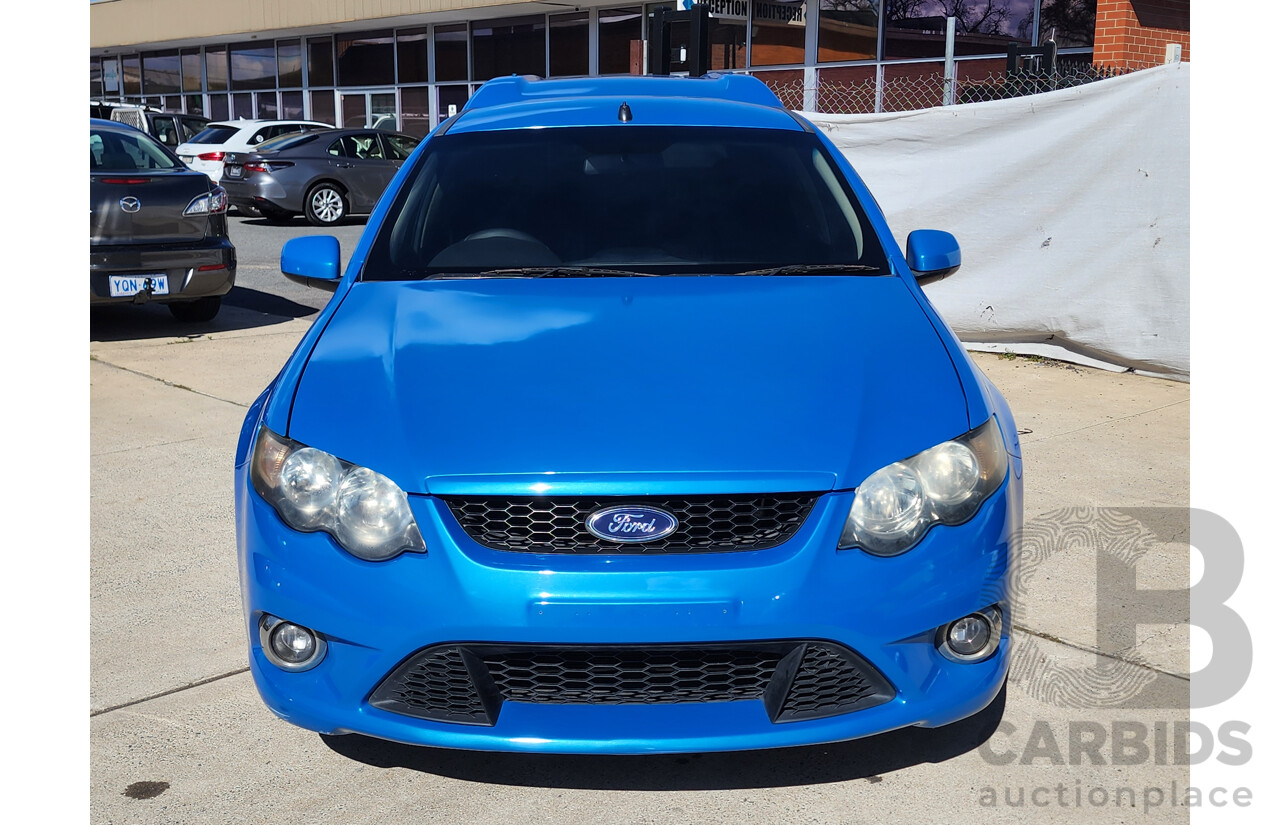 6/2010 Ford Falcon XR6 (lpg) FG Utility Blue 4.0L