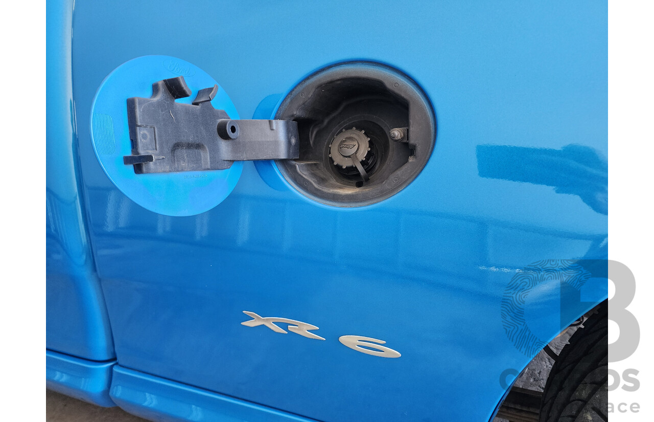 6/2010 Ford Falcon XR6 (lpg) FG Utility Blue 4.0L