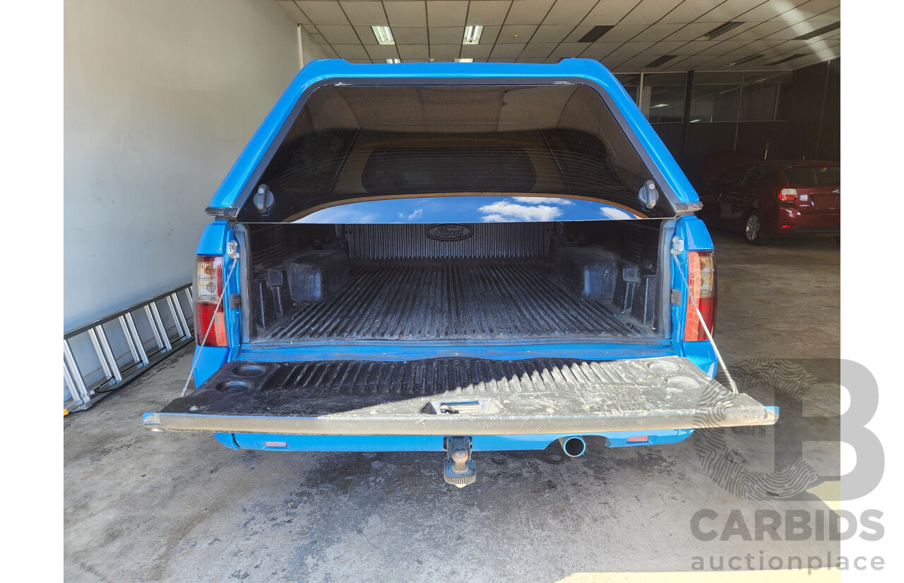 6/2010 Ford Falcon XR6 (lpg) FG Utility Blue 4.0L