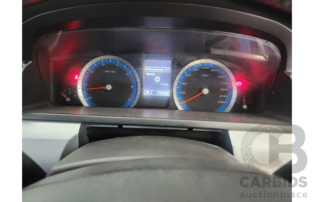 6/2010 Ford Falcon XR6 (lpg) FG Utility Blue 4.0L