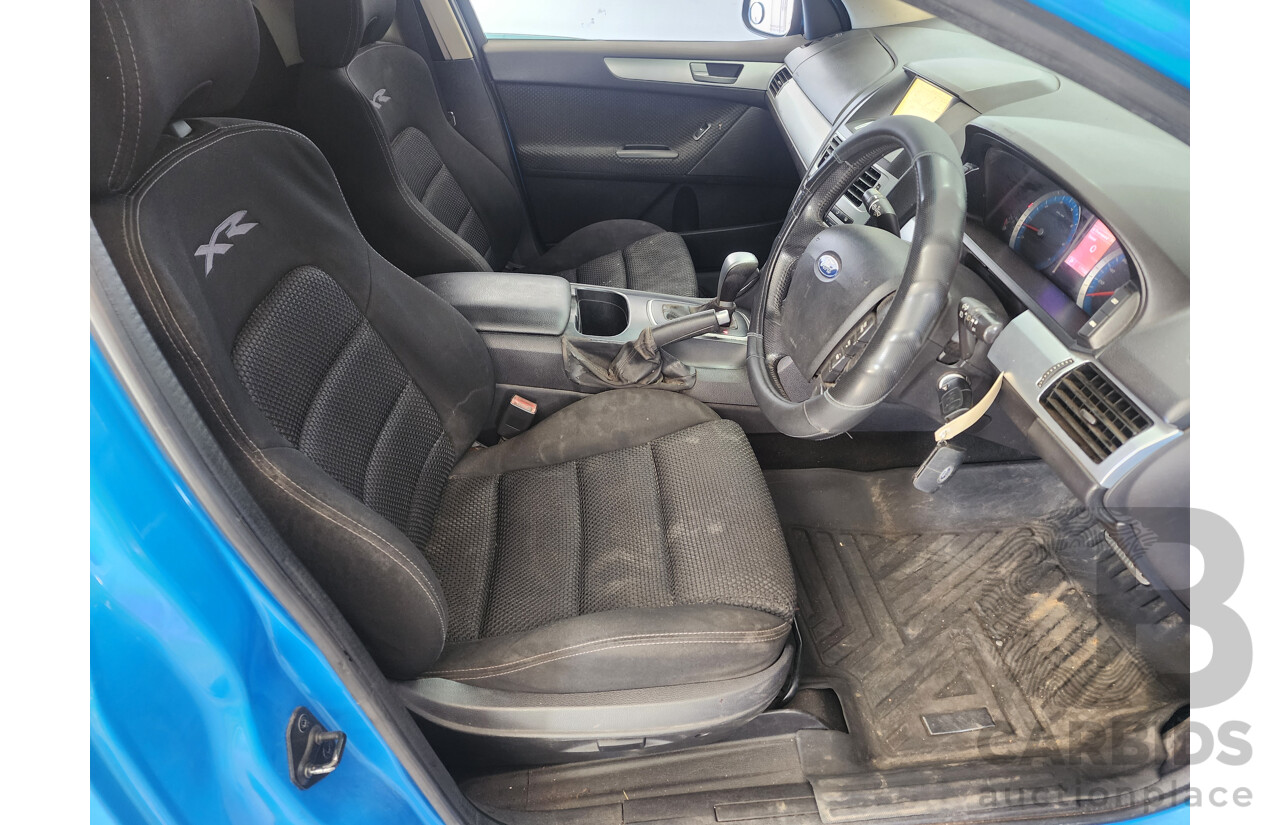 6/2010 Ford Falcon XR6 (lpg) FG Utility Blue 4.0L