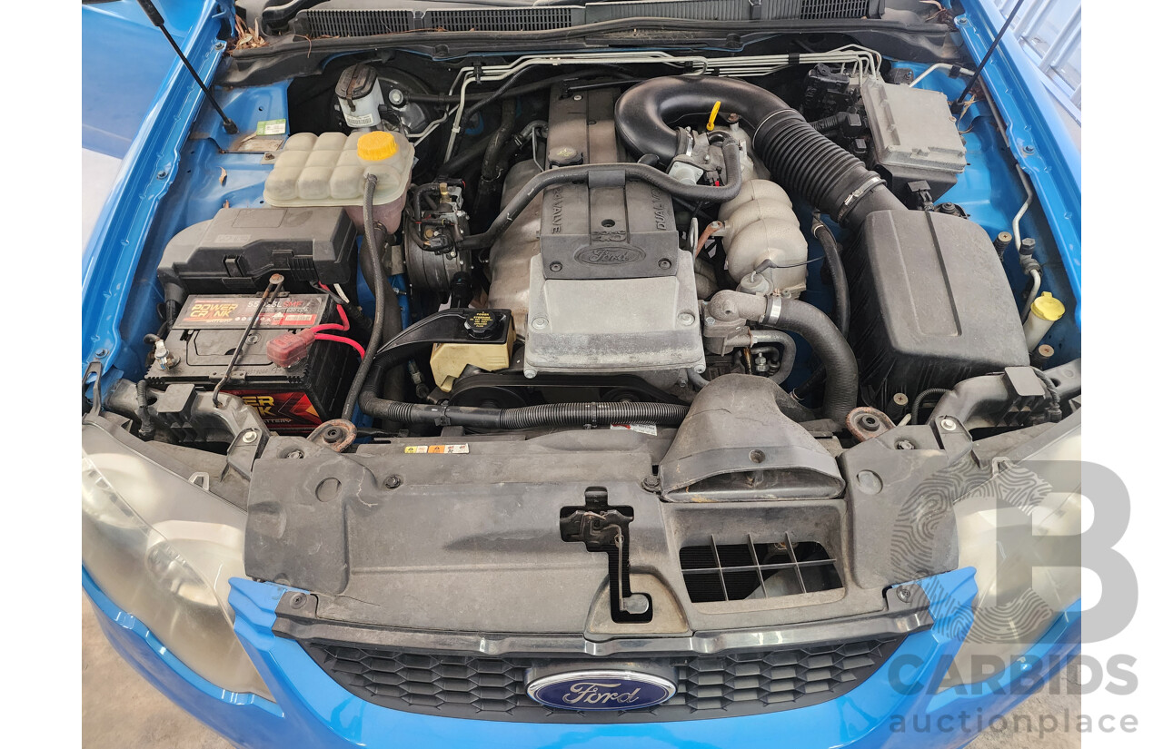 6/2010 Ford Falcon XR6 (lpg) FG Utility Blue 4.0L