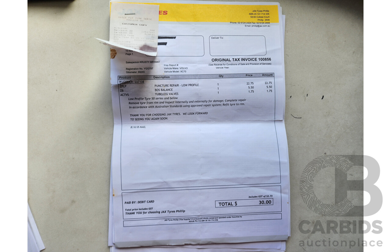 6/2008 Volvo Xc70 3.2 BZ 4d Wagon Bronze 3.2L