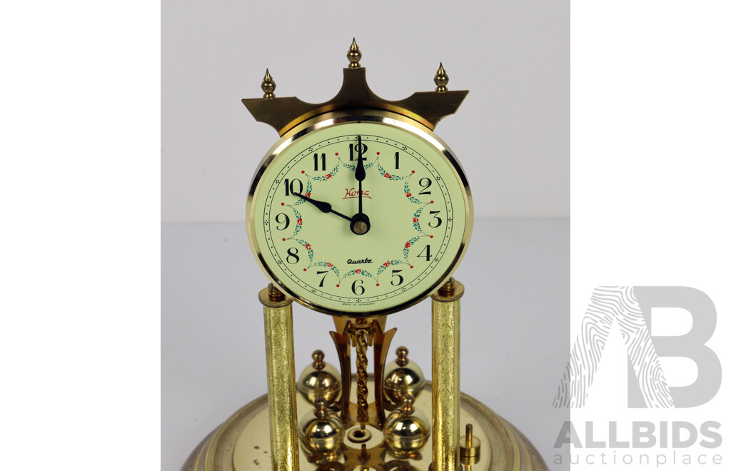 Kundo Rotating Pendulum Dome Clock