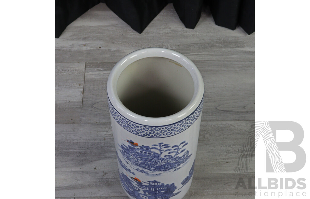 Chinese Blue and White Stick Stand