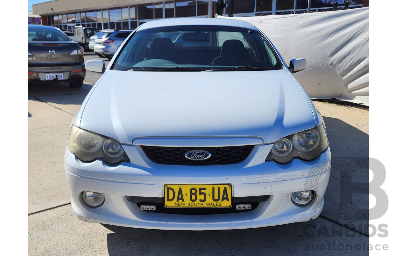 3/2003 Ford Falcon XR6 BA Utility White 4.0L