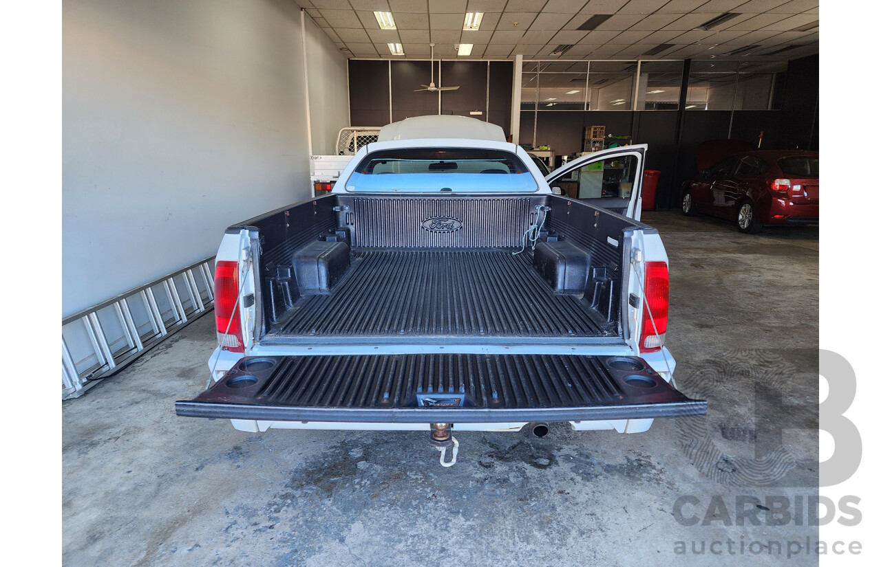 3/2003 Ford Falcon XR6 BA Utility White 4.0L