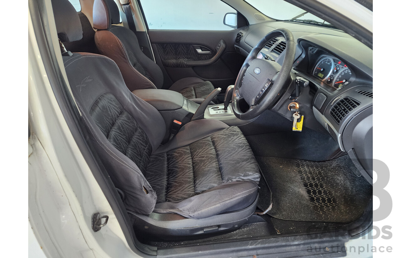 3/2003 Ford Falcon XR6 BA Utility White 4.0L