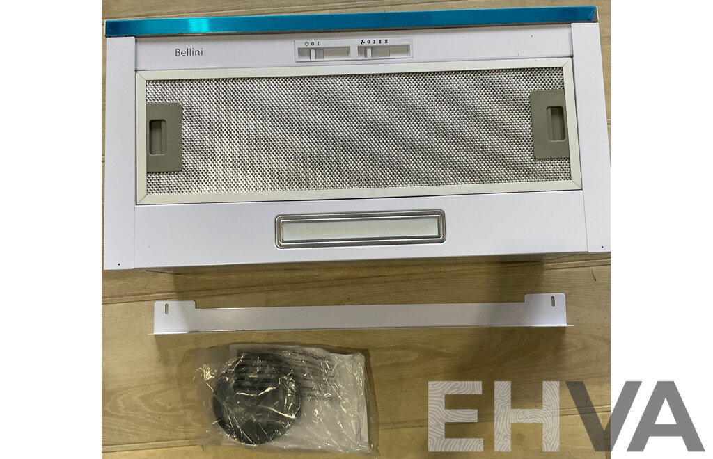 Bellini 60cm Recirculating Slide Out Rangehood BR603FRW2-F