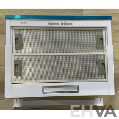 Bellini 60cm Recirculating Slide Out Rangehood BR603FRW2-F