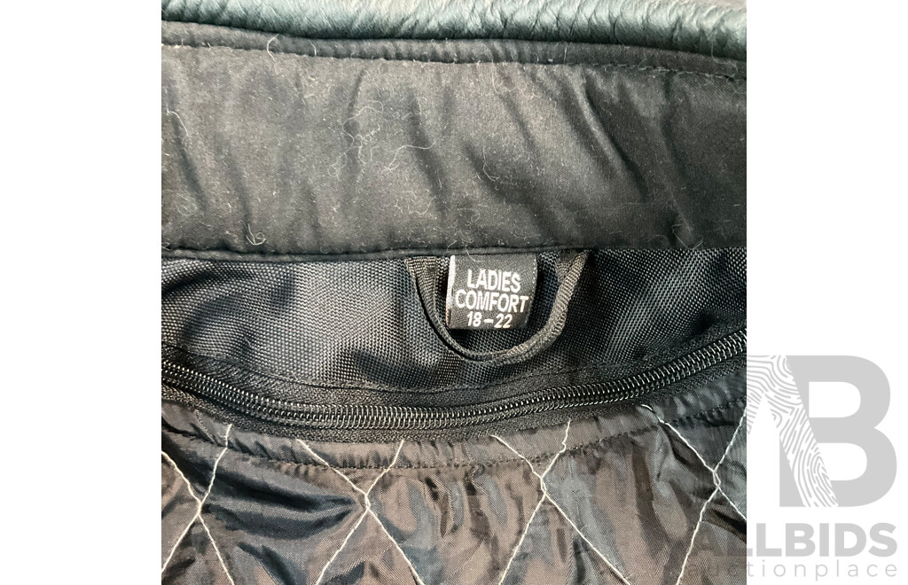 AJAYS Ladies DUNE Motorcycle Jacket - Size 18-22