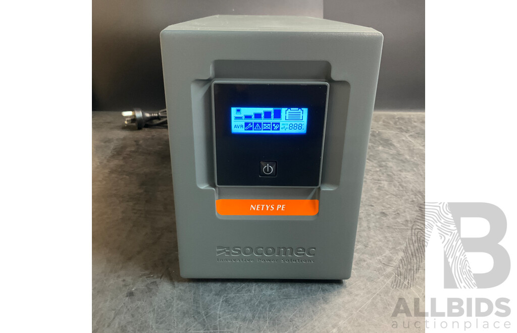 SOCOMEC NPE-2000-LCD-AU Tower LCD UPS