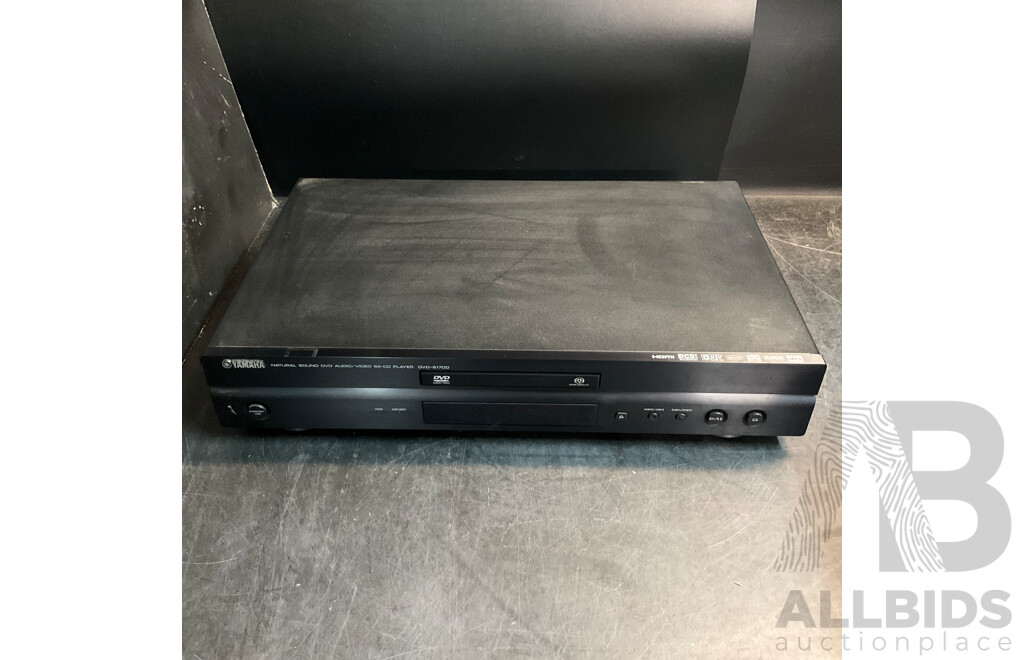 YAMAHA DVD-S1700 DVD Player & SAMSUNG DVD Recorder & VCR (DVD-VR355) - Lot of 2