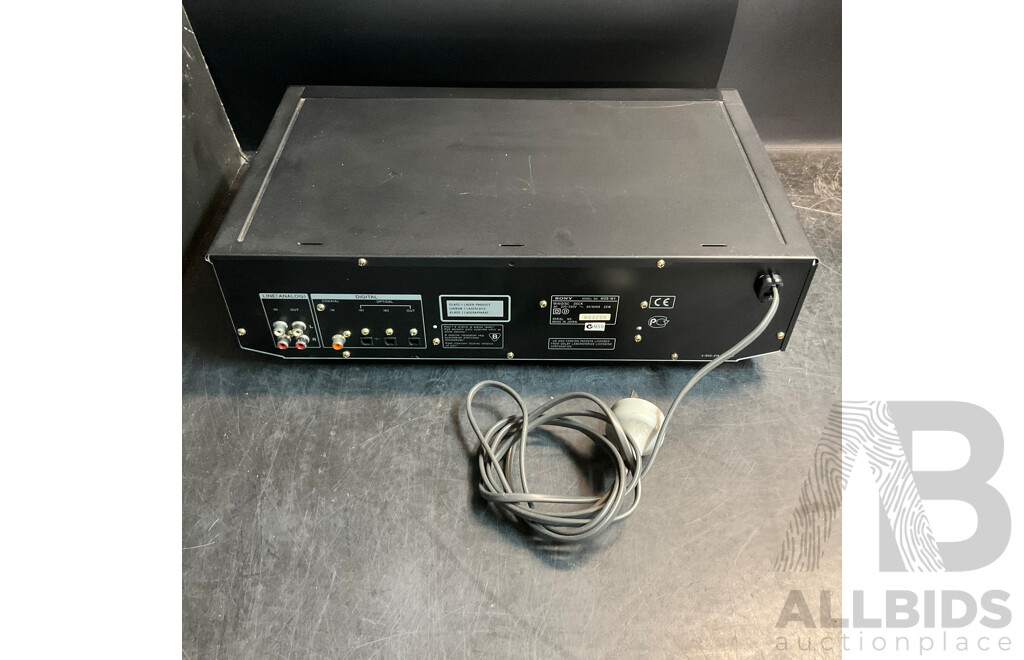 SONY MDS-W1 Minidisc Deck