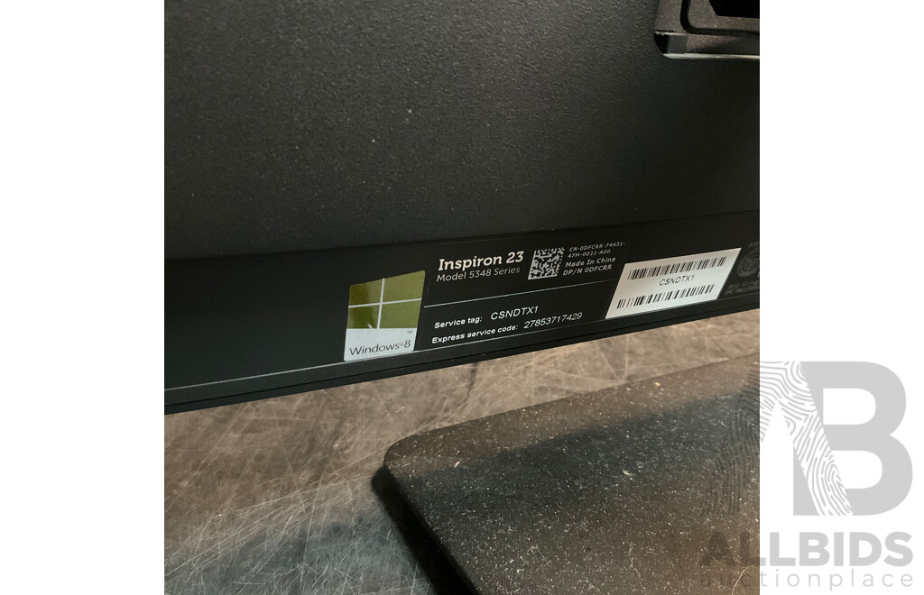DELL Inspiron 23 (5348) i5 8GB RAM All in One Desktop
