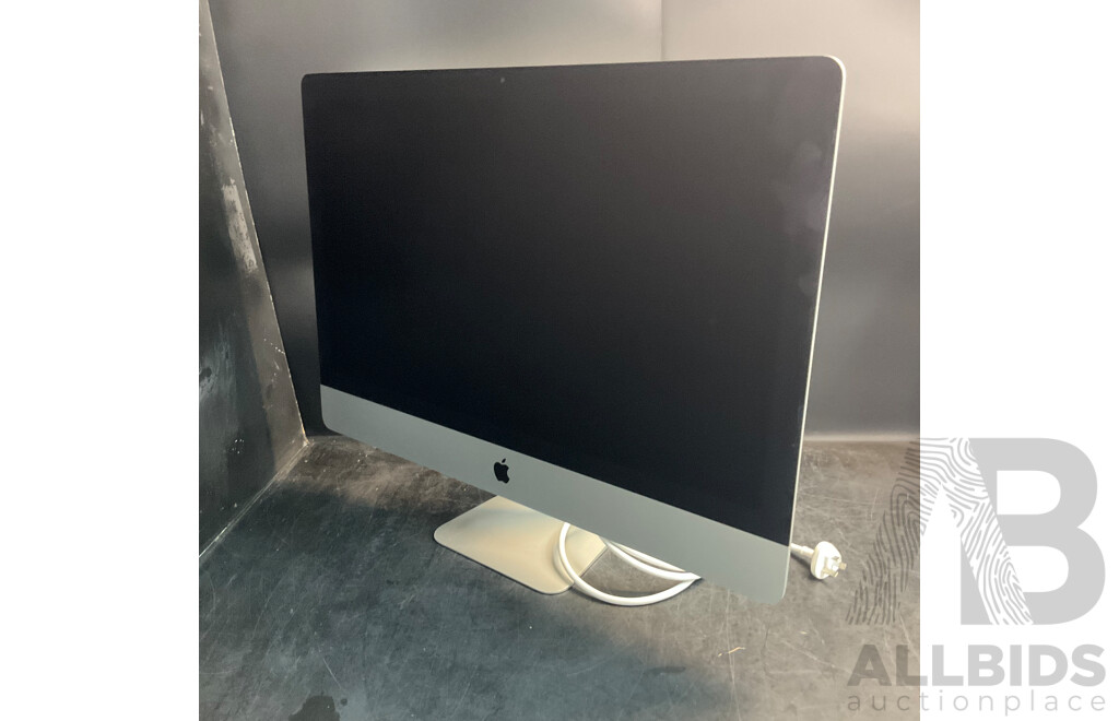 APPLE 2012 I5 8GB RAM 1TB Hard Drive 27'' IMAC