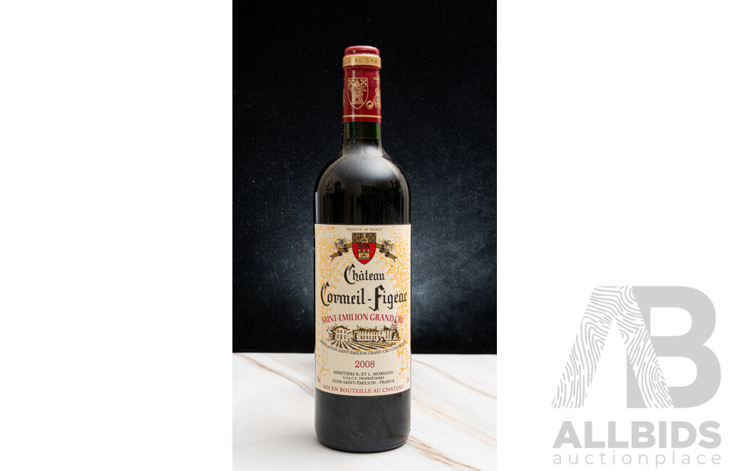 Chateau Cormeil-Figear Saint- Emilion Grand Cru Vintage 2008