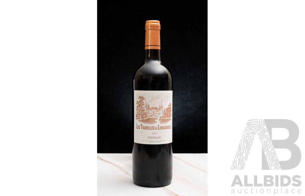 Les Tourelles De Longueville Pauillac Vintage 2007