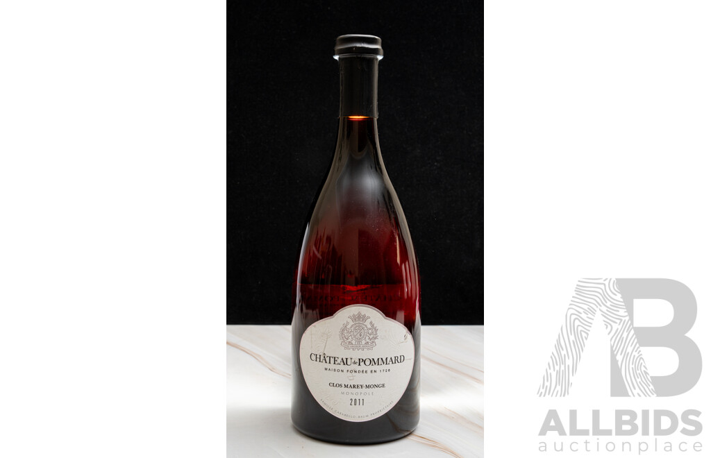 Chateau De Pommard Clos Marey- Monge Vintage 2011
