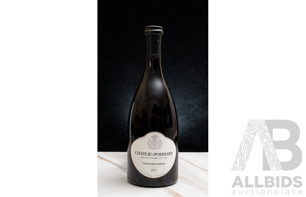Chateau De Pommard Clos Marey- Monge Vintage 2011