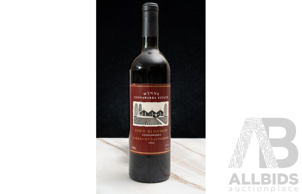 Wynns Coonawarra Estate John Riddoch Cabernet Sauvignon Vintage 1993
