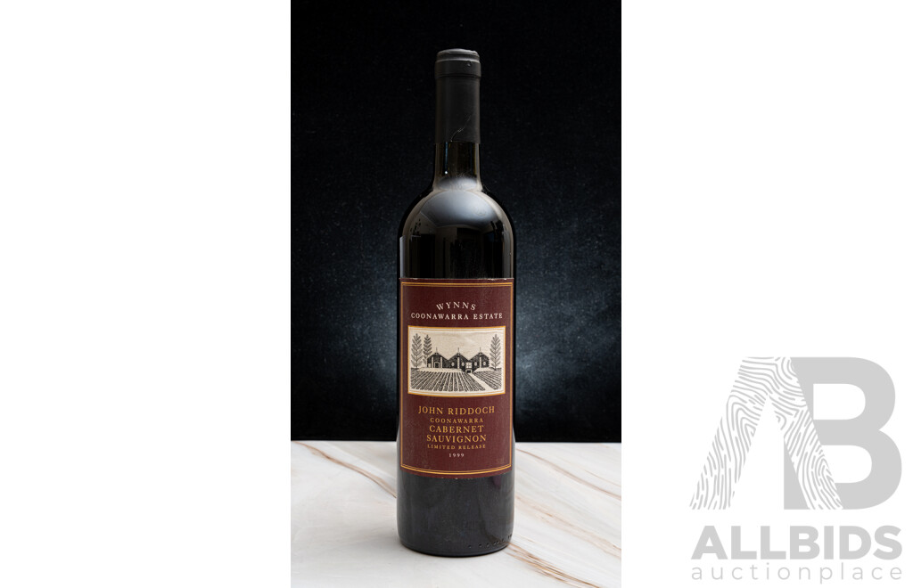 Wynns Coonawarra Estate John Riddoch Cabernet Sauvignon Vintage 1999
