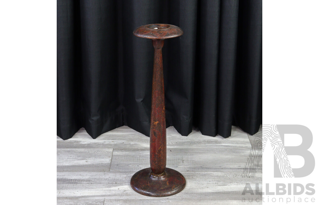 Good Set of Three Vintage Australian Pokerwork Smokers Stands