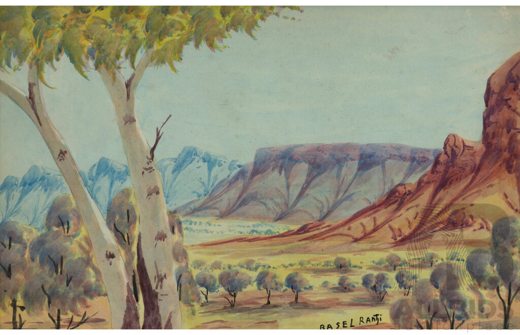 Rantji, Basil (1936-1999) Ghost Gum And Macdonnell Ranges