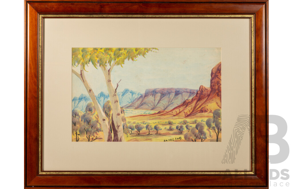Rantji, Basil (1936-1999) Ghost Gum And Macdonnell Ranges
