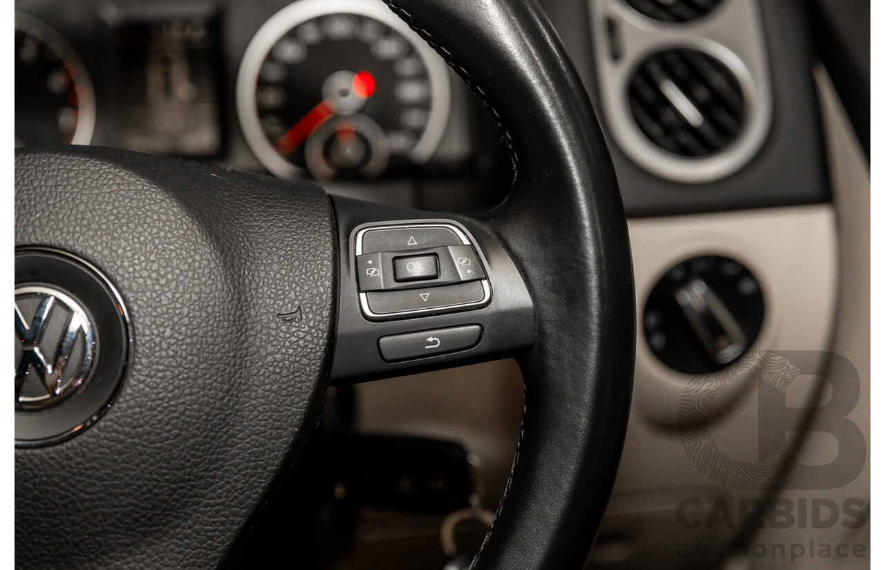 5/2011 Volkswagen Tiguan 125 TSI 5NC MY11 4d Wagon Deep Black Pearl Turbo 2.0L