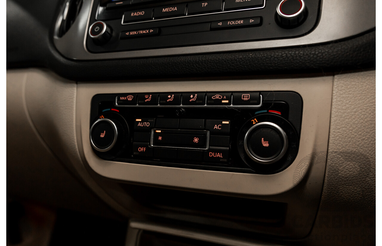 5/2011 Volkswagen Tiguan 125 TSI 5NC MY11 4d Wagon Deep Black Pearl Turbo 2.0L