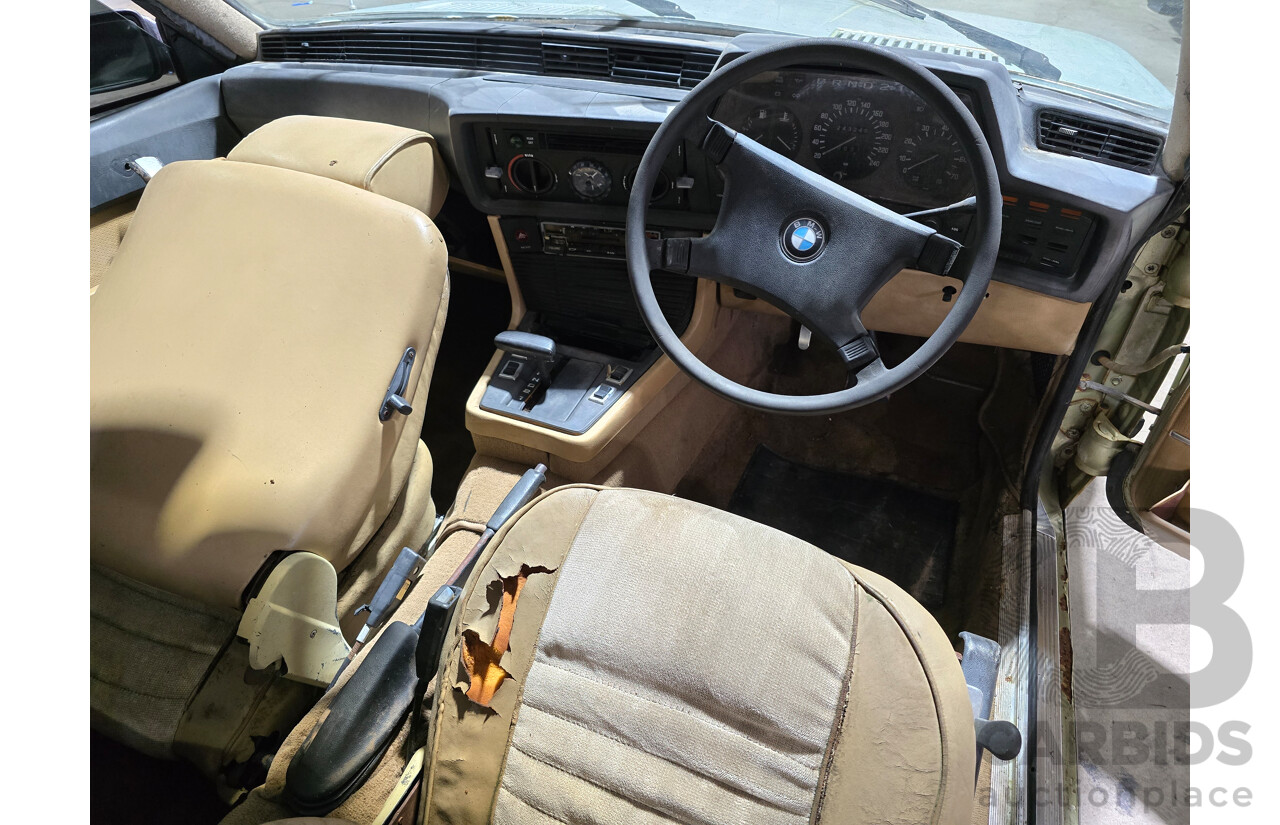 5/1977 BMW 633 CSi E24 2d Coupe Light Green Metallic 3.2L