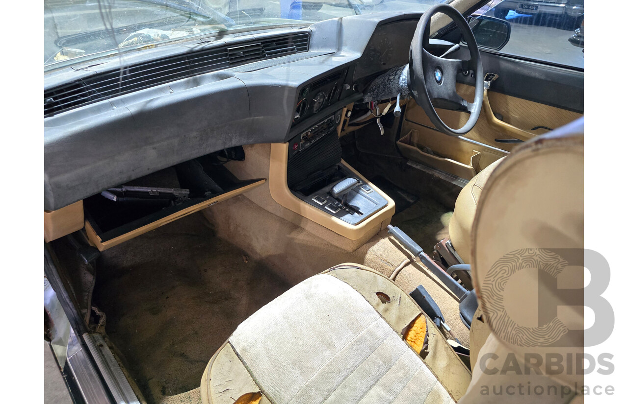 5/1977 BMW 633 CSi E24 2d Coupe Light Green Metallic 3.2L