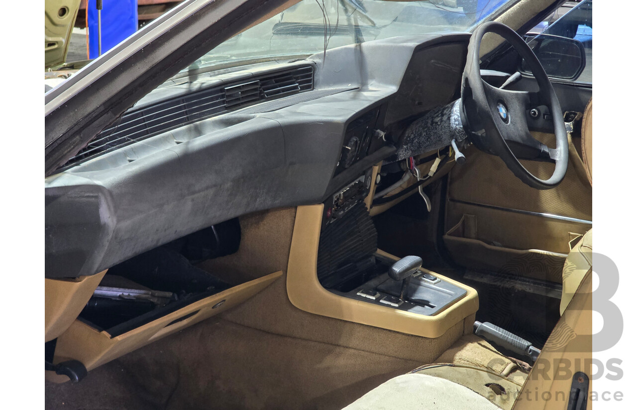 5/1977 BMW 633 CSi E24 2d Coupe Light Green Metallic 3.2L